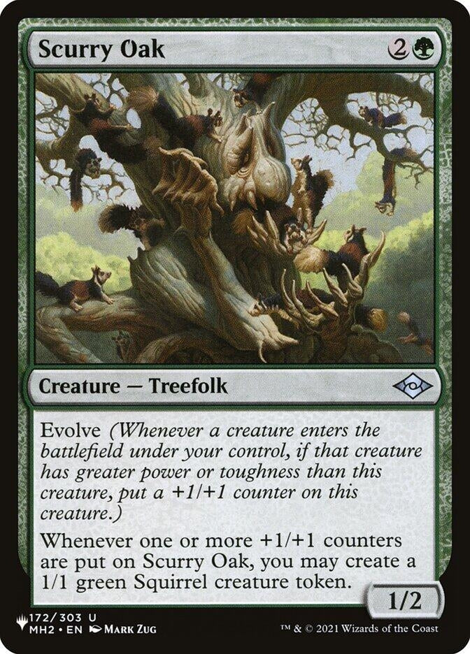 Image for Scurry Oak (The List Reprints) (172/303) - Magic: The Gathering