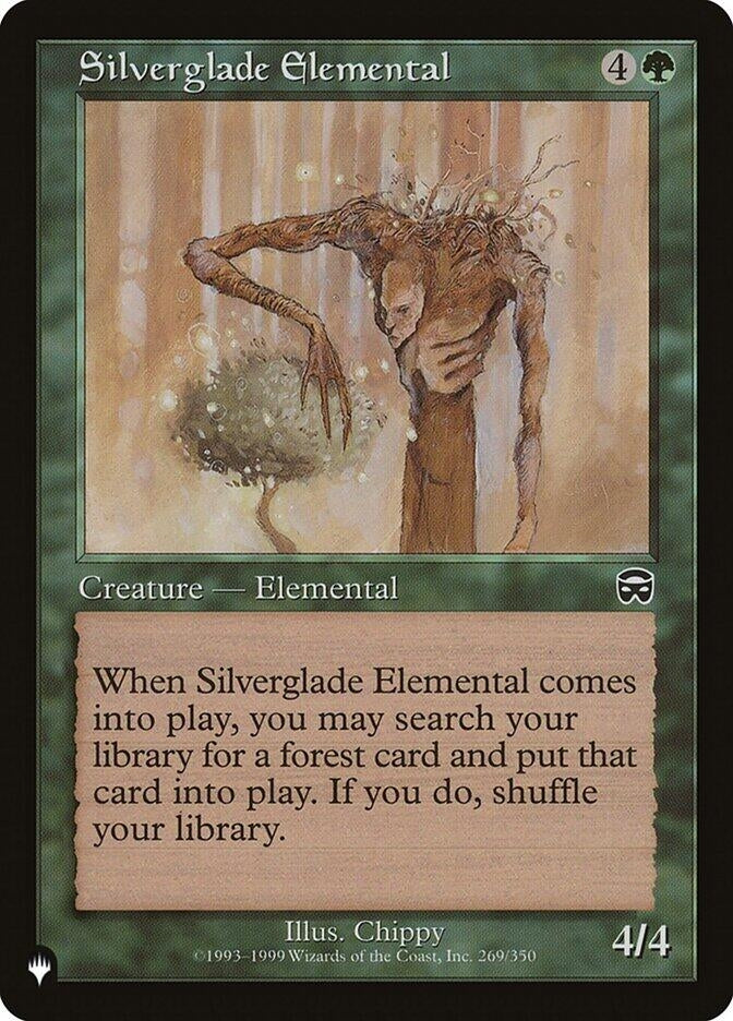 Image for Silverglade Elemental (The List Reprints) (269/350) - Magic: The Gathering