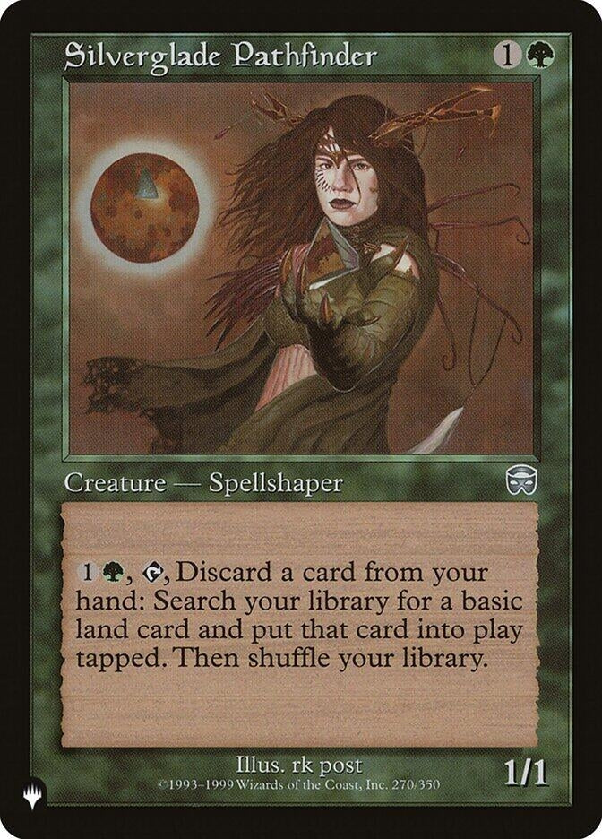 Image for Silverglade Pathfinder (The List Reprints) (270/350) - Magic: The Gathering