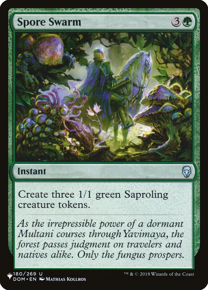 Image for Spore Swarm (The List Reprints) (180/269) - Magic: The Gathering