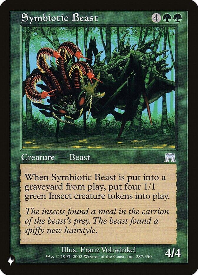 Image for Symbiotic Beast (The List Reprints) (287/350) - Magic: The Gathering