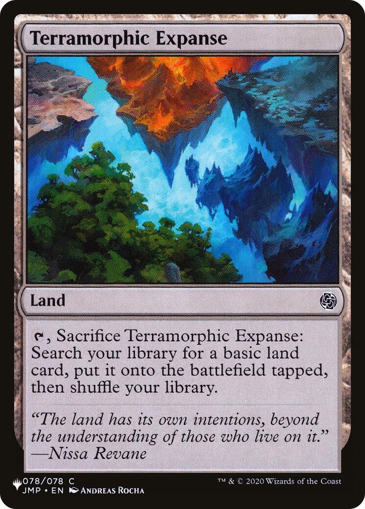 Image for Terramorphic Expanse (JMP) (The List Reprints) (078/078) - Magic: The Gathering
