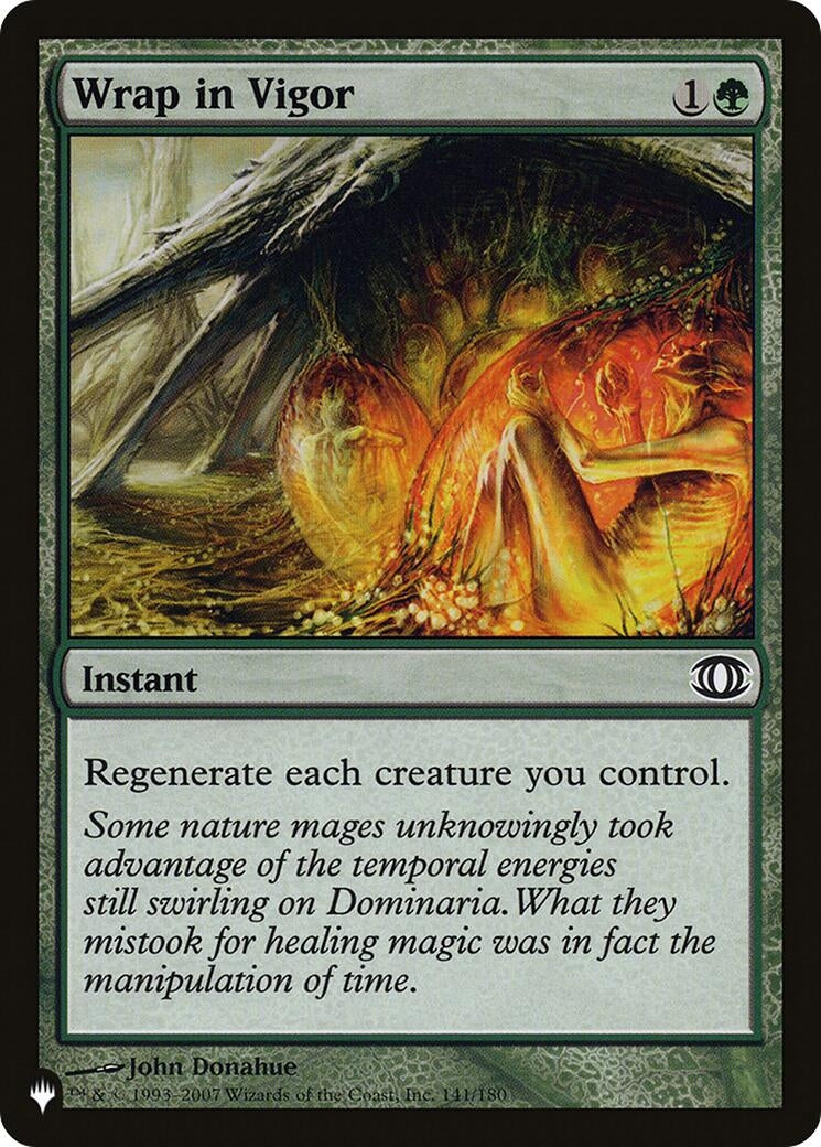 Image for Wrap in Vigor (The List Reprints) (141/180) - Magic: The Gathering