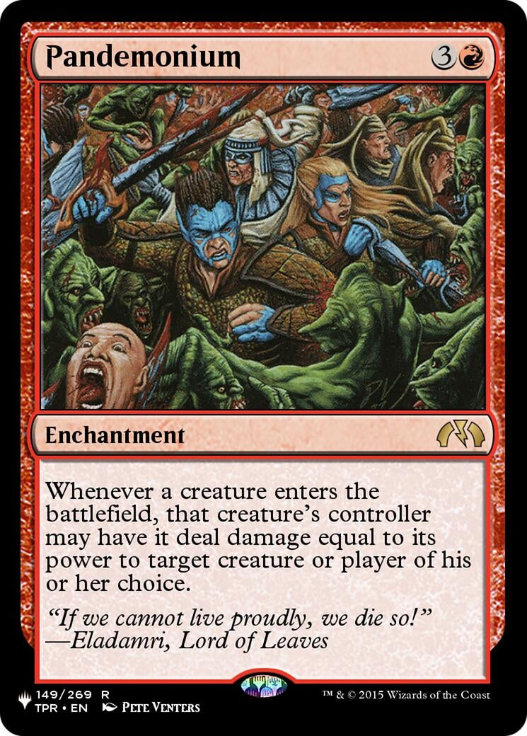 Image for Pandemonium (TPR) (The List Reprints) (149/269) - Magic: The Gathering