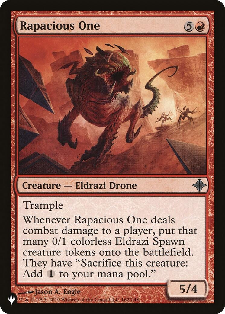 Image for Rapacious One (The List Reprints) (162/248) - Magic: The Gathering