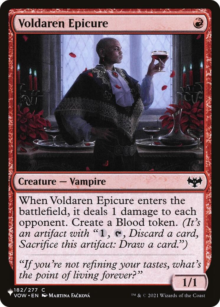 Image for Voldaren Epicure (The List Reprints) (182/277) - Magic: The Gathering