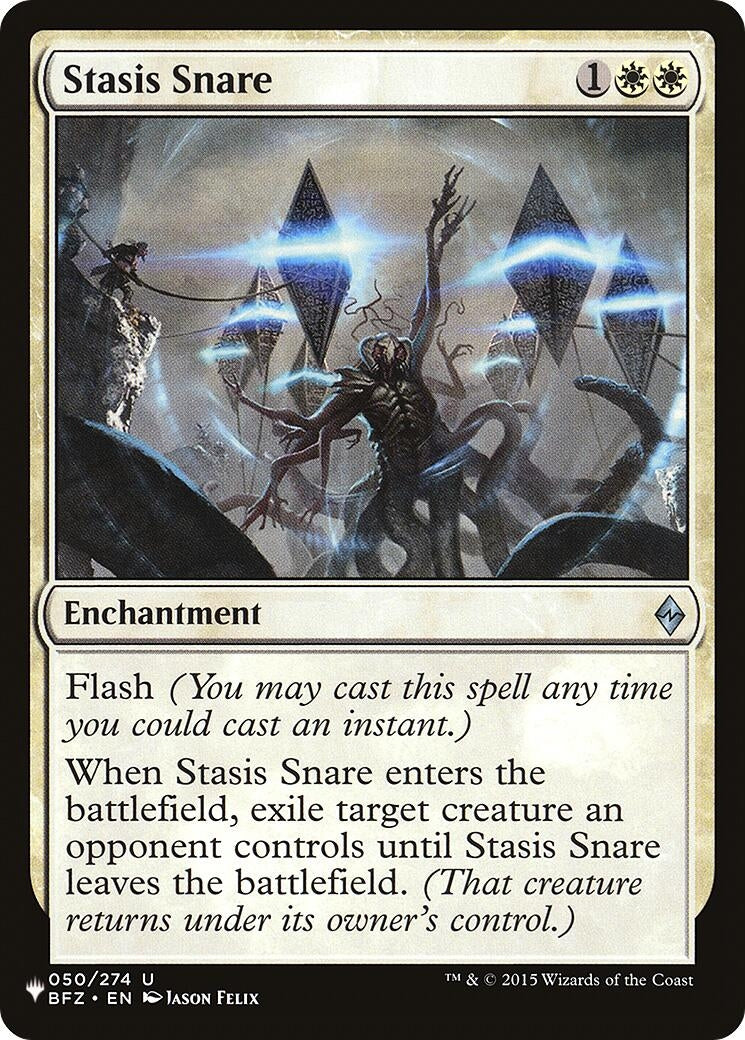 Image for Stasis Snare (The List Reprints) (050/274) - Magic: The Gathering