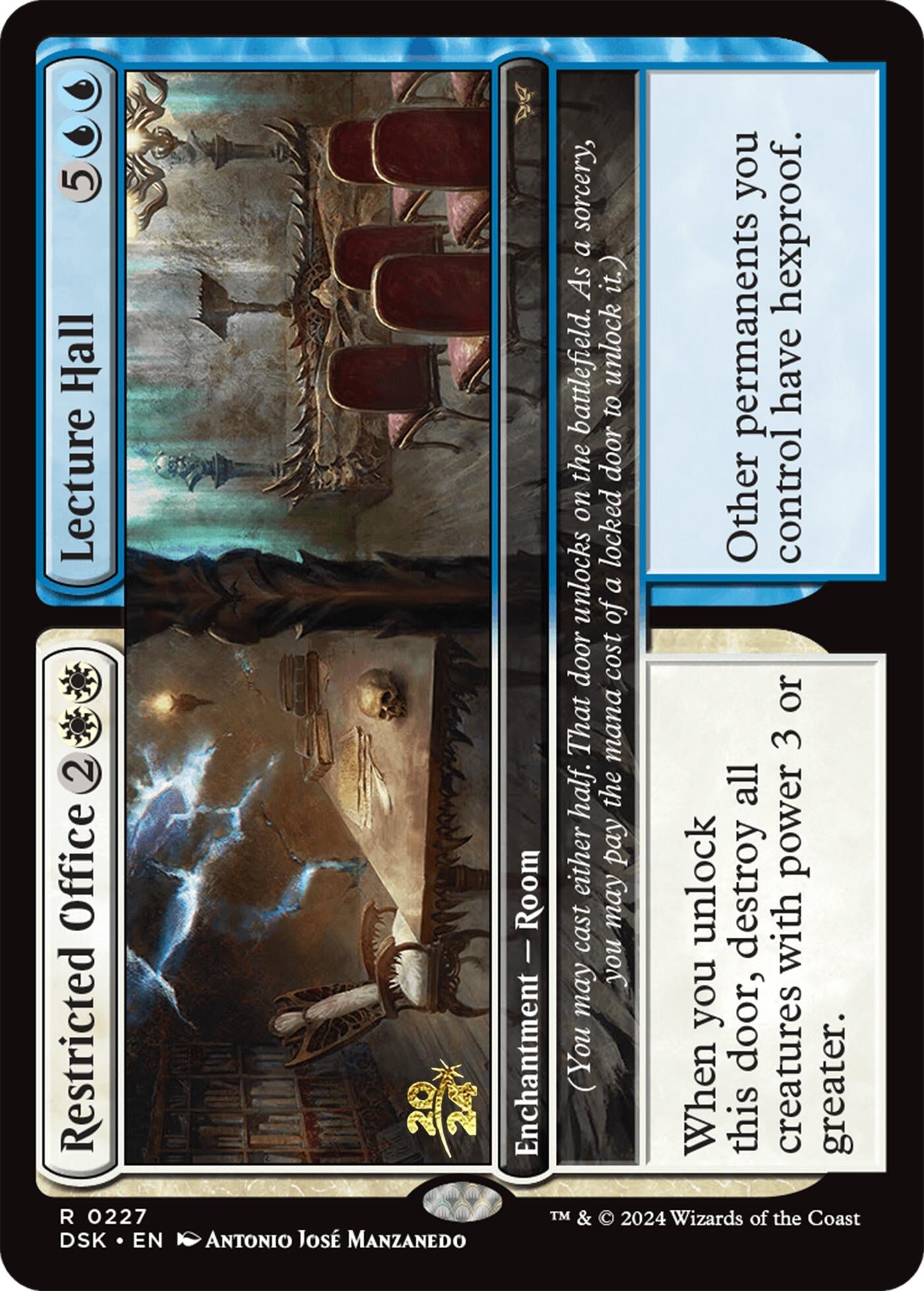 Image for Restricted Office // Lecture Hall (Prerelease Cards) (227) - Magic: The Gathering