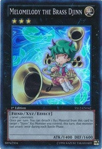 Image for Melomelody the Brass Djinn (Starter Deck: Xyz Symphony) (YS12-EN042) - YuGiOh