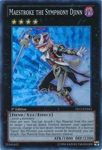 Image for Maestroke the Symphony Djinn (Starter Deck: Xyz Symphony) (YS12-EN043) - YuGiOh