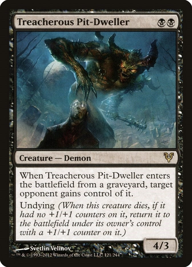 Image for Treacherous Pit-Dweller (Avacyn Restored) (121) - Magic: The Gathering