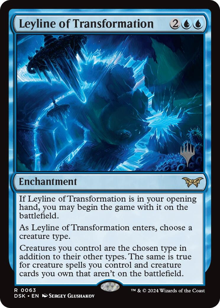 Image for Leyline of Transformation (Promo Pack: Duskmourn: House of Horror) (63) - Magic: The Gathering