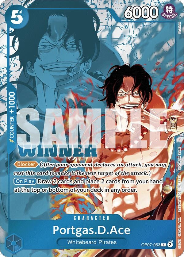 Image for Portgas.D.Ace (Winner Pack 2024 Oct.-Dec.) (One Piece Promotion Cards) (OP07-053) - One Piece Card Game