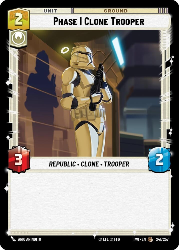 Image for Phase I Clone Trooper (Twilight of the Republic) (241/257) - Star Wars: Unlimited