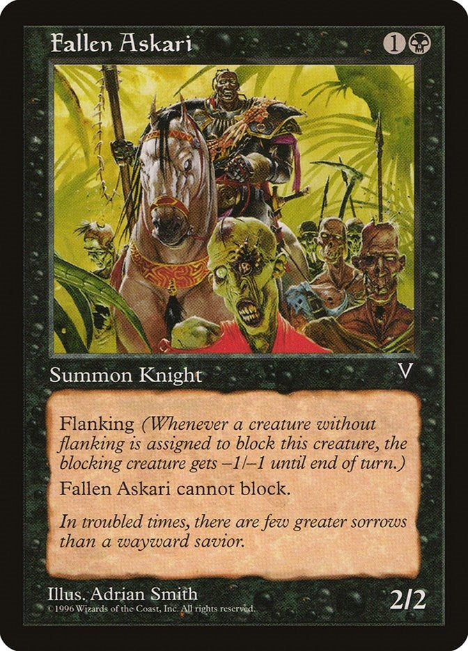 Image for Fallen Askari (Visions) - Magic: The Gathering