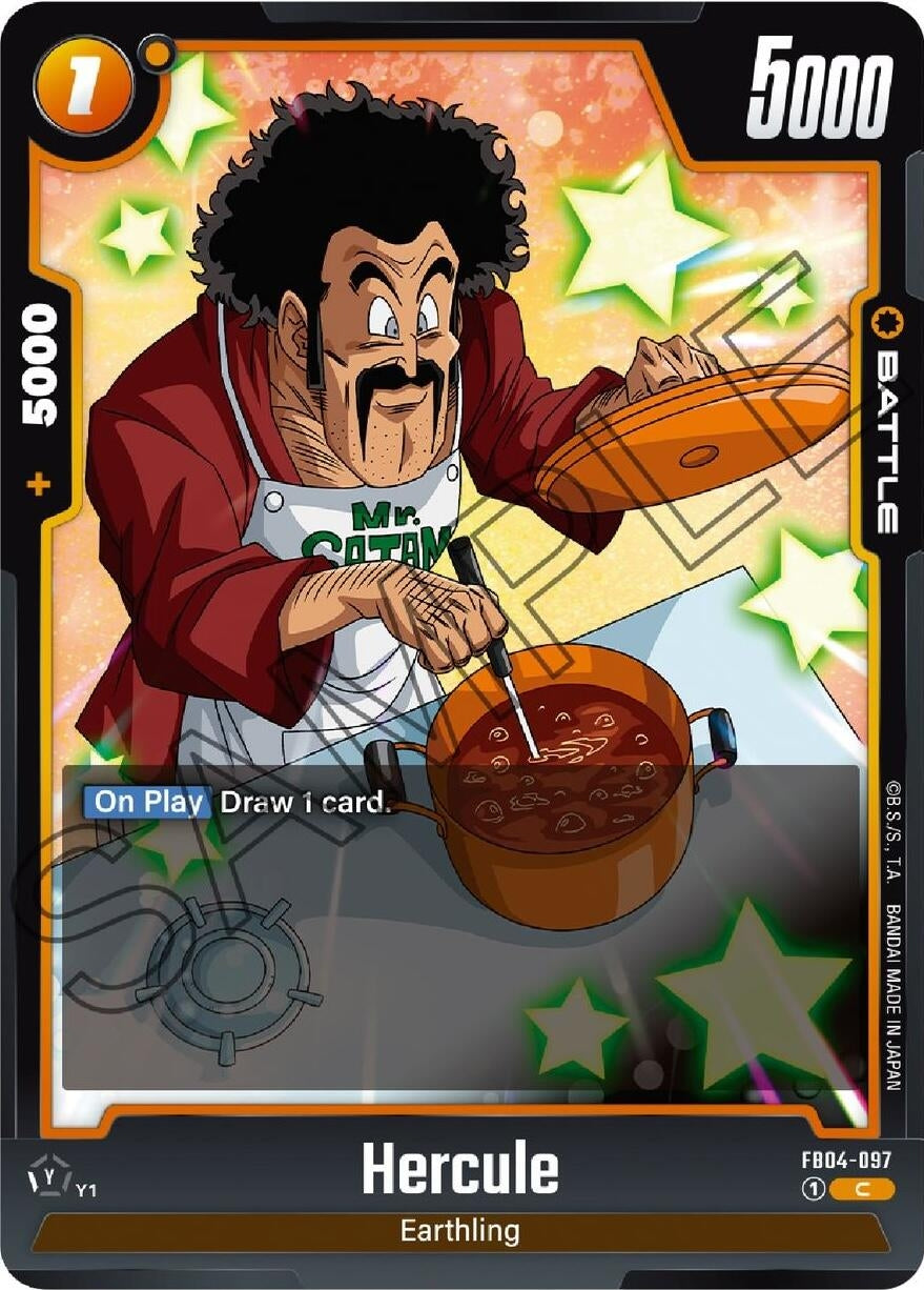 Image for Hercule (Ultra Limit) (FB04-097) - Dragon Ball Super: Fusion World