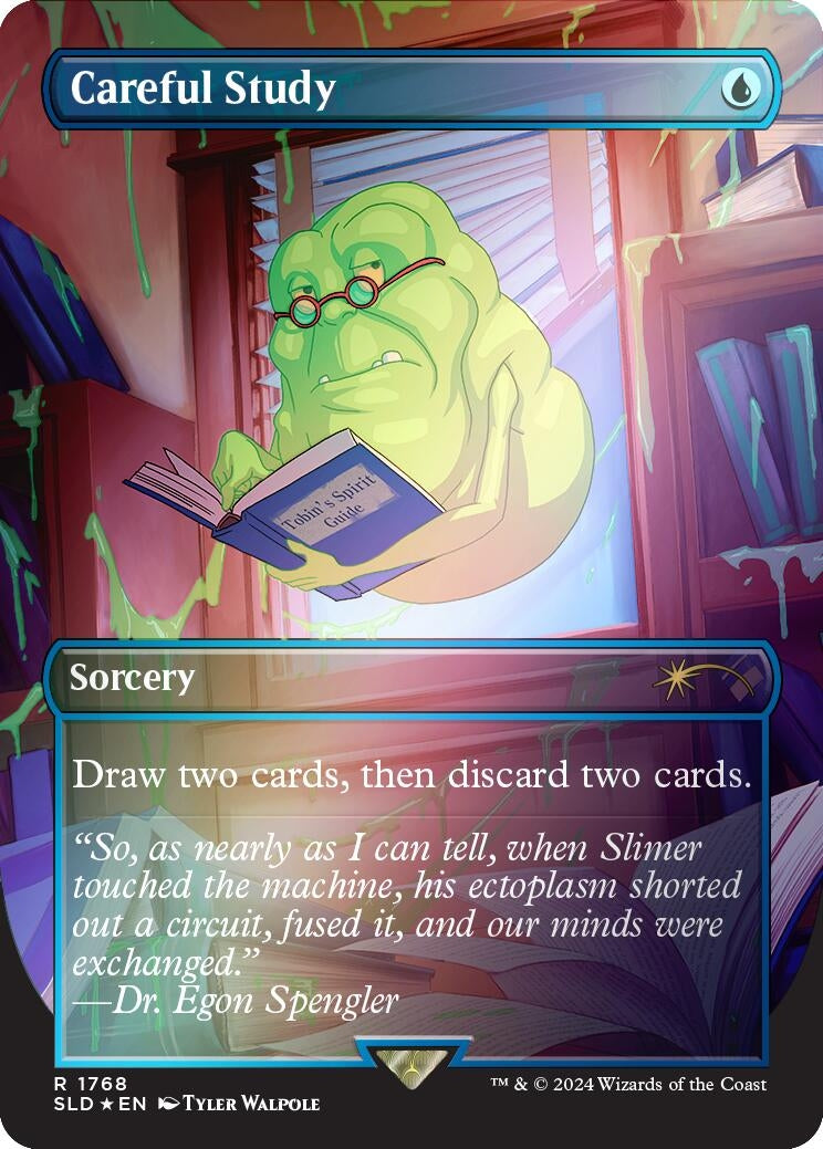 Image for Careful Study (Rainbow Foil) (Secret Lair Drop Series) (1768) - Magic: The Gathering