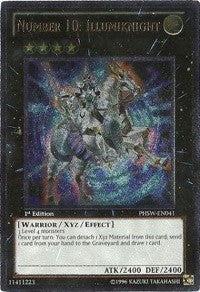 Image for Number 10: Illumiknight (UTR) (Photon Shockwave) (PHSW-EN041) - YuGiOh