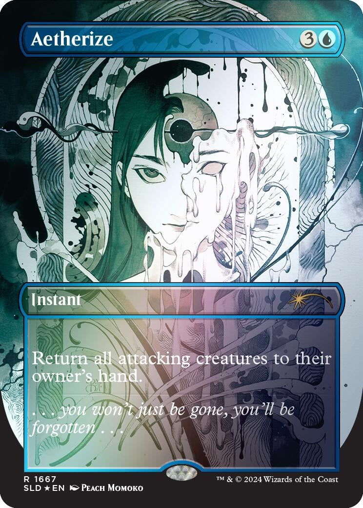 Image for Aetherize (Rainbow Foil) (Secret Lair Drop Series) (1667) - Magic: The Gathering