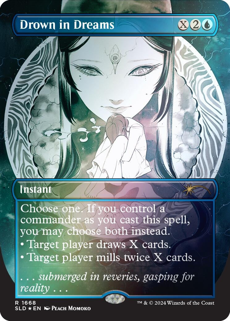 Image for Drown in Dreams (Rainbow Foil) (Secret Lair Drop Series) (1668) - Magic: The Gathering