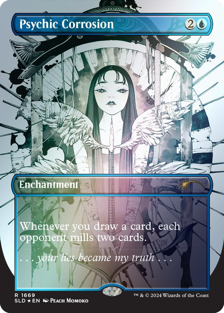 Image for Psychic Corrosion (Rainbow Foil) (Secret Lair Drop Series) (1669) - Magic: The Gathering
