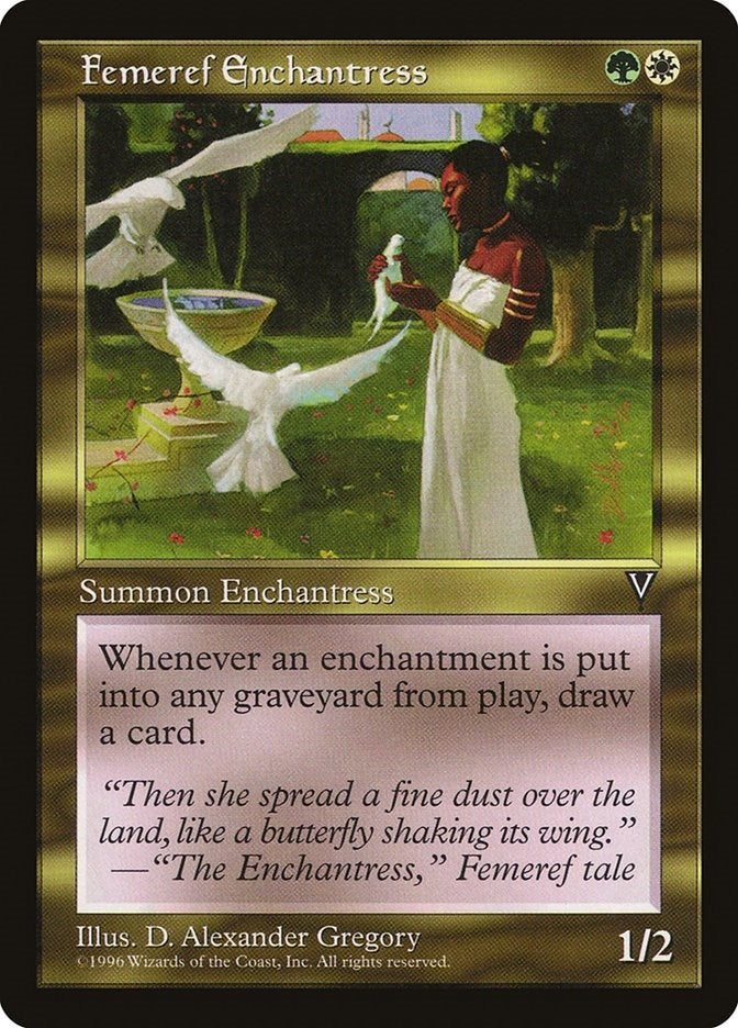 Image for Femeref Enchantress (Visions) - Magic: The Gathering