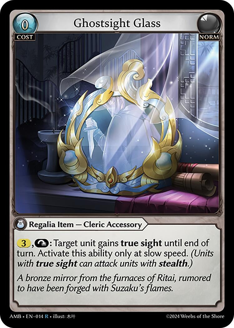 Image for Ghostsight Glass (Mortal Ambition) (014) - Grand Archive TCG