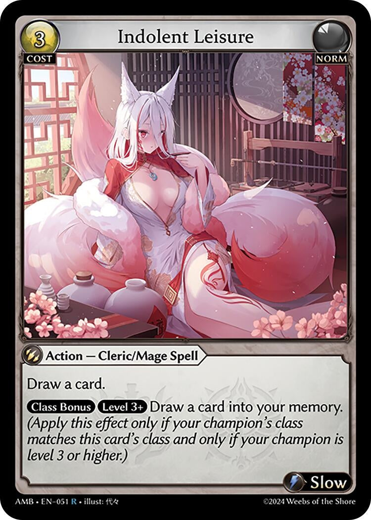 Image for Indolent Leisure (Mortal Ambition) (051) - Grand Archive TCG