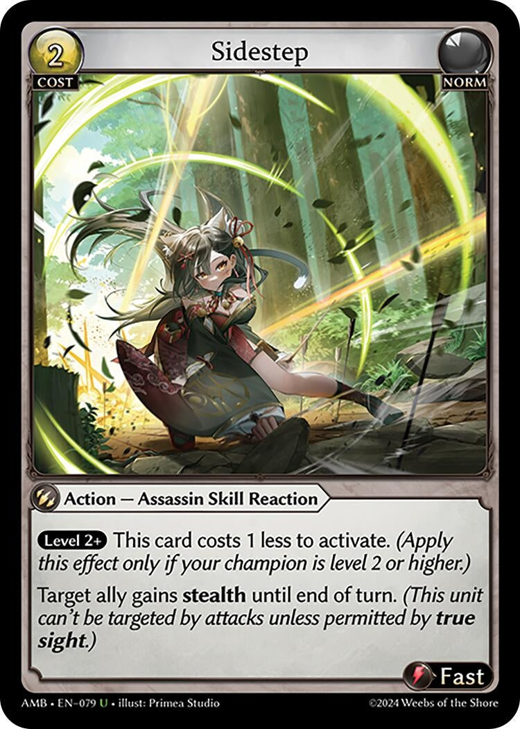 Image for Sidestep (Mortal Ambition) (079) - Grand Archive TCG