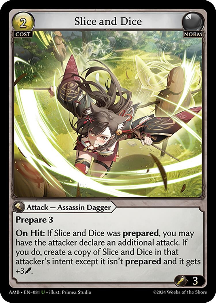 Image for Slice and Dice (Mortal Ambition) (081) - Grand Archive TCG