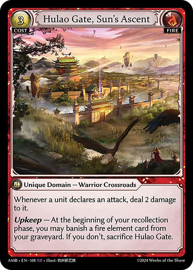 Image for Hulao Gate, Sun's Ascent (Mortal Ambition) (108) - Grand Archive TCG
