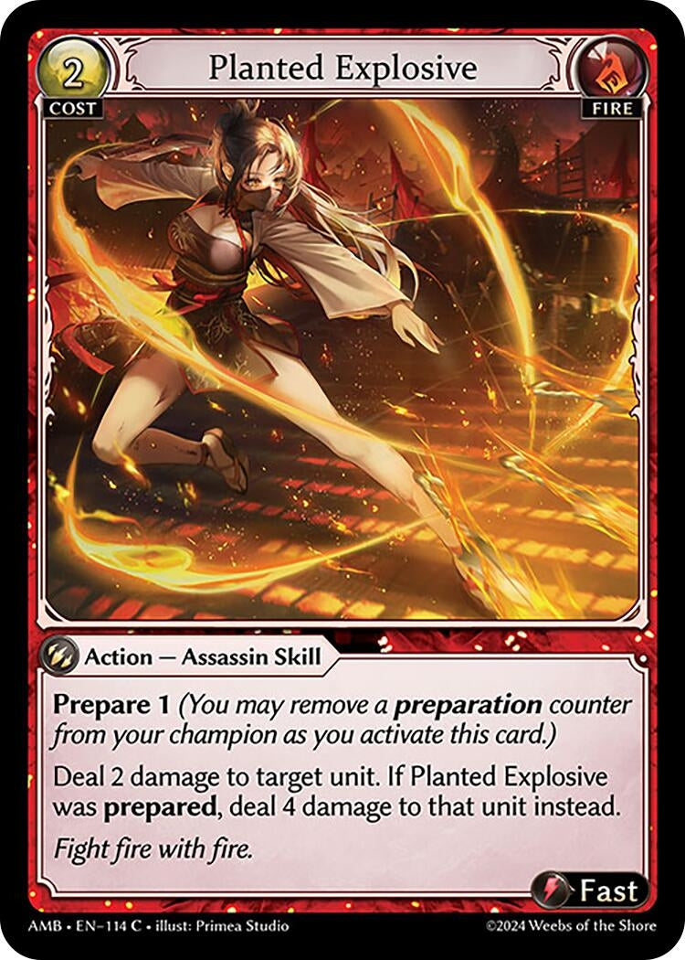 Image for Planted Explosive (Mortal Ambition) (114) - Grand Archive TCG