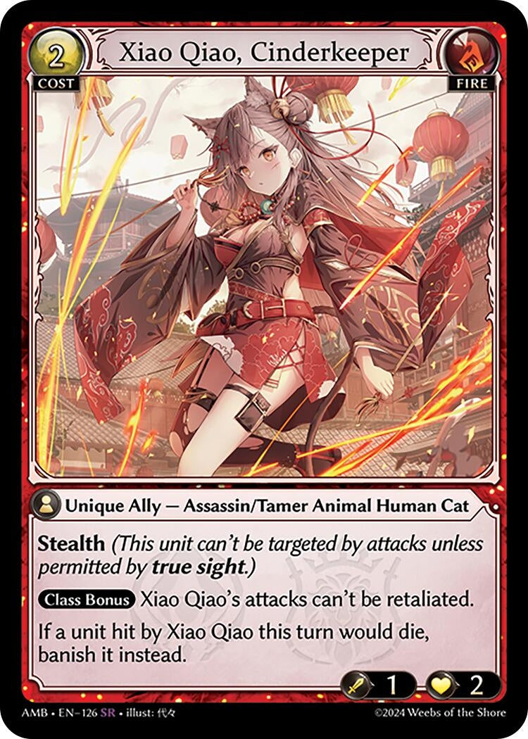 Image for Xiao Qiao, Cinderkeeper (Mortal Ambition) (126) - Grand Archive TCG