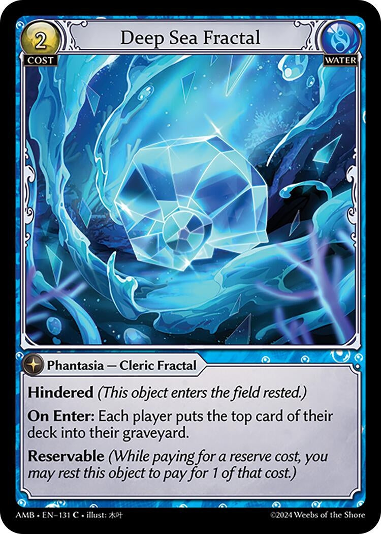 Image for Deep Sea Fractal (Mortal Ambition) (131) - Grand Archive TCG