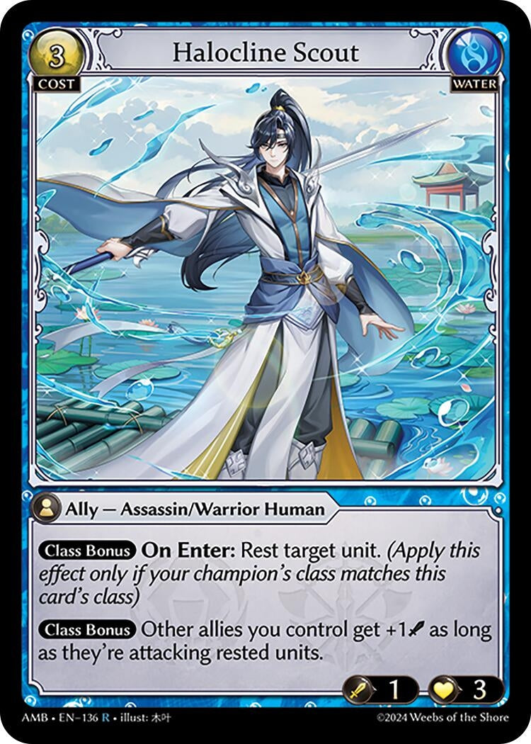 Image for Halocline Scout (Mortal Ambition) (136) - Grand Archive TCG