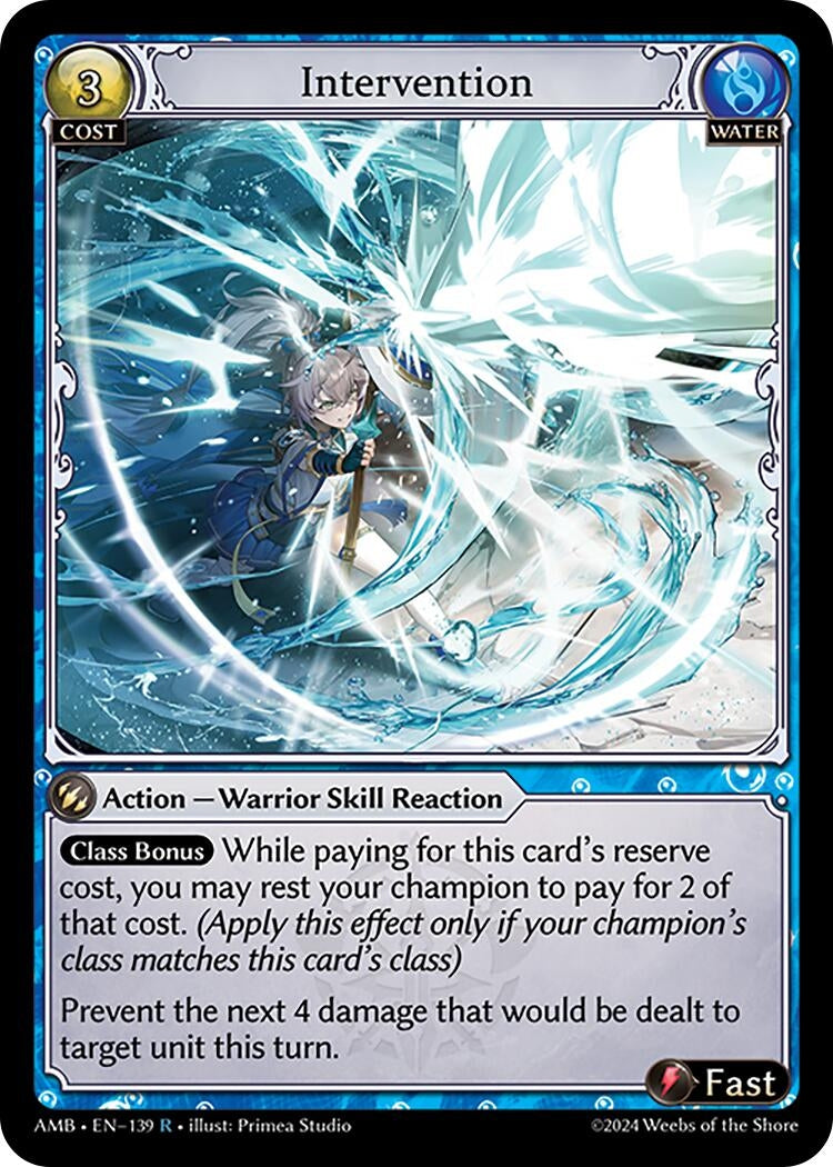 Image for Intervention (Mortal Ambition) (139) - Grand Archive TCG