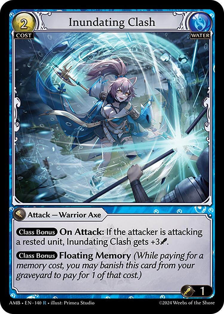 Image for Inundating Clash (Mortal Ambition) (140) - Grand Archive TCG
