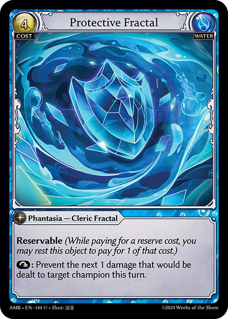 Image for Protective Fractal (Mortal Ambition) (144) - Grand Archive TCG
