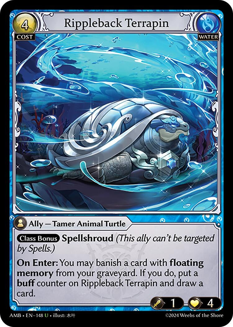 Image for Rippleback Terrapin (Mortal Ambition) (148) - Grand Archive TCG