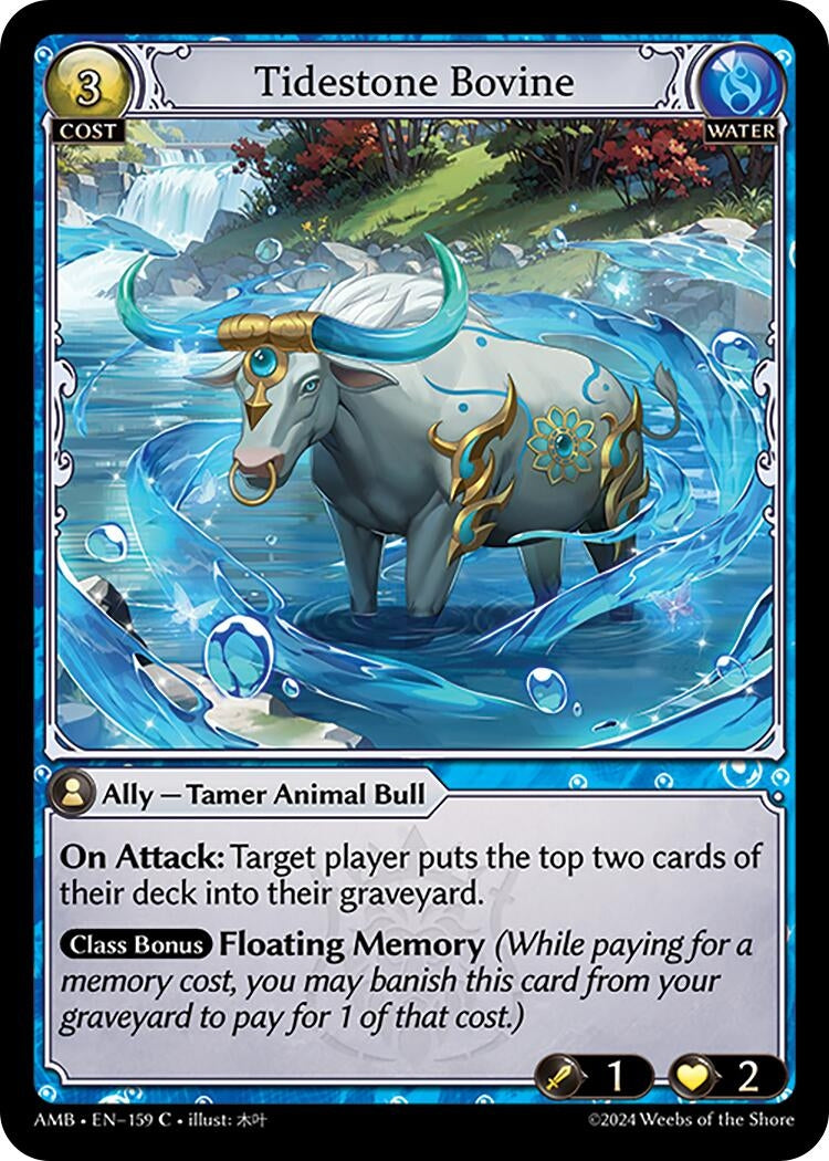 Image for Tidestone Bovine (Mortal Ambition) (159) - Grand Archive TCG