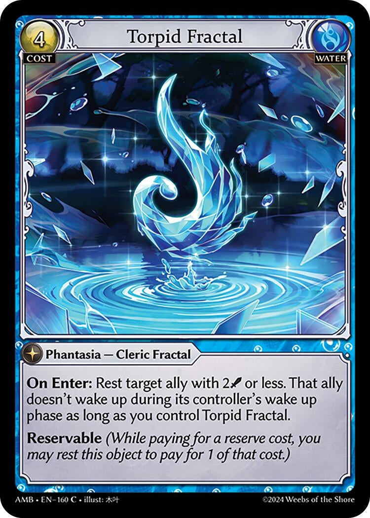 Image for Torpid Fractal (Mortal Ambition) (160) - Grand Archive TCG