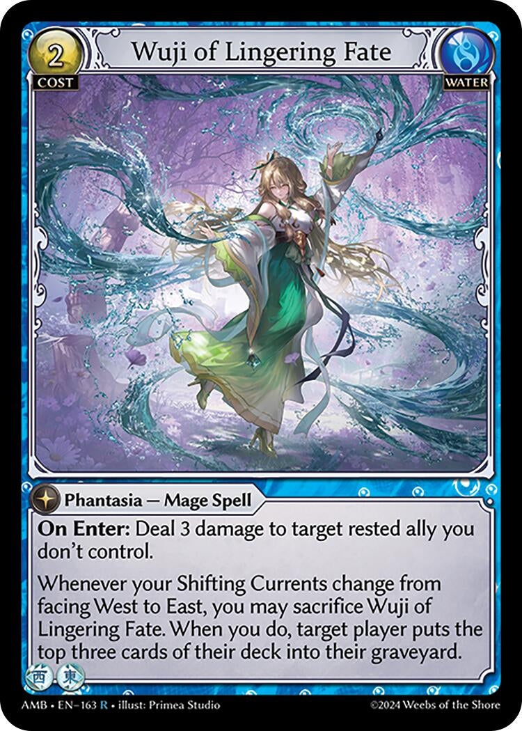 Image for Wuji of Lingering Fate (Mortal Ambition) (163) - Grand Archive TCG