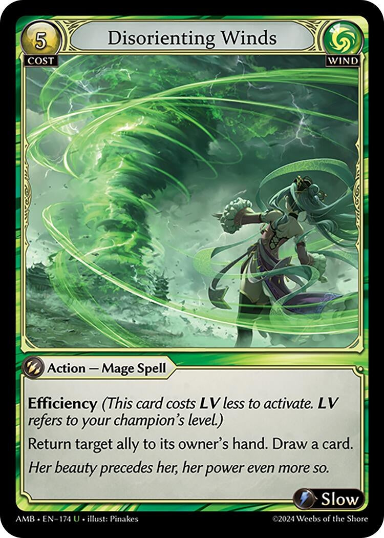 Image for Disorienting Winds (Mortal Ambition) (174) - Grand Archive TCG