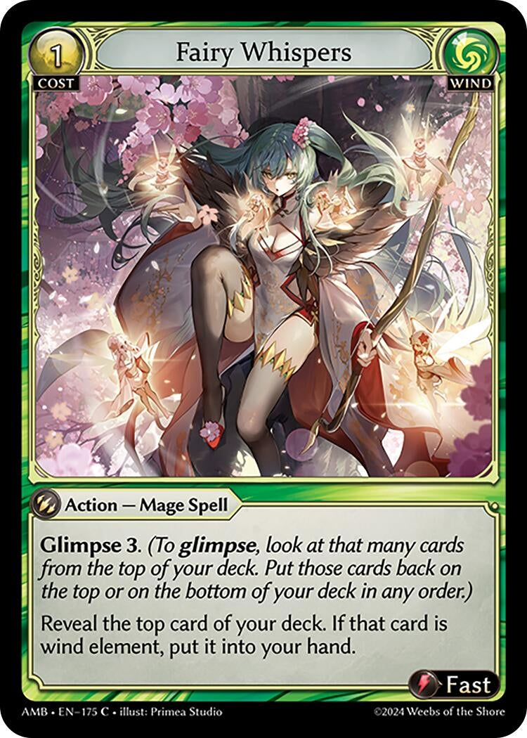 Image for Fairy Whispers (Mortal Ambition) (175) - Grand Archive TCG