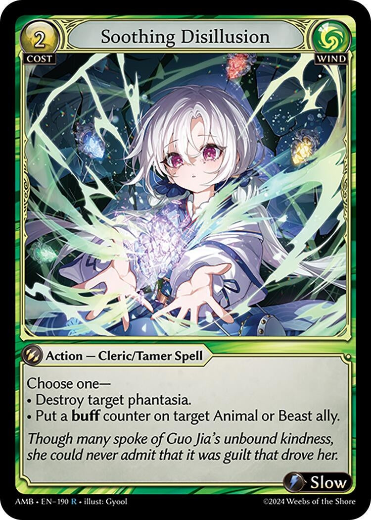 Image for Soothing Disillusion (Mortal Ambition) (190) - Grand Archive TCG