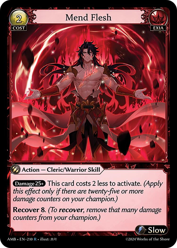 Image for Mend Flesh (Mortal Ambition) (210) - Grand Archive TCG