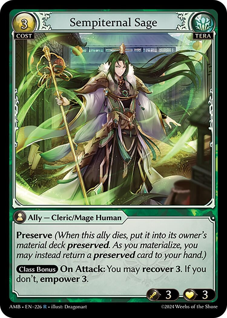 Image for Sempiternal Sage (Mortal Ambition) (226) - Grand Archive TCG
