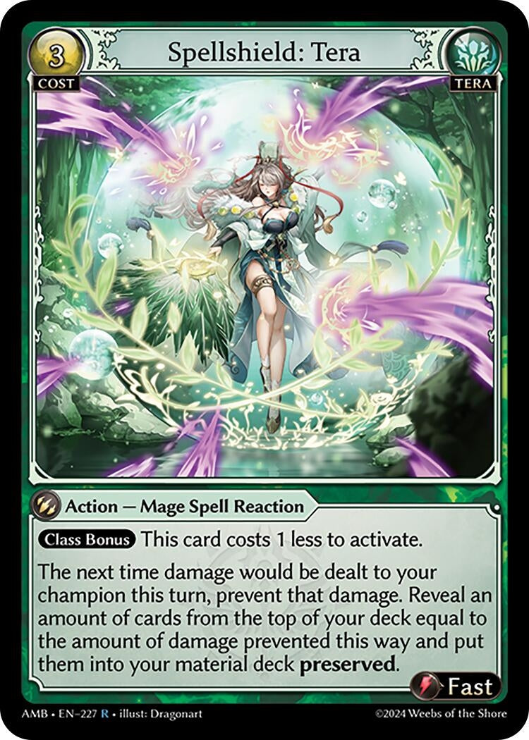 Image for Spellshield: Tera (Mortal Ambition) (227) - Grand Archive TCG