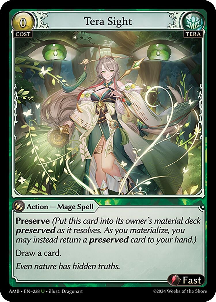 Image for Tera Sight (Mortal Ambition) (228) - Grand Archive TCG