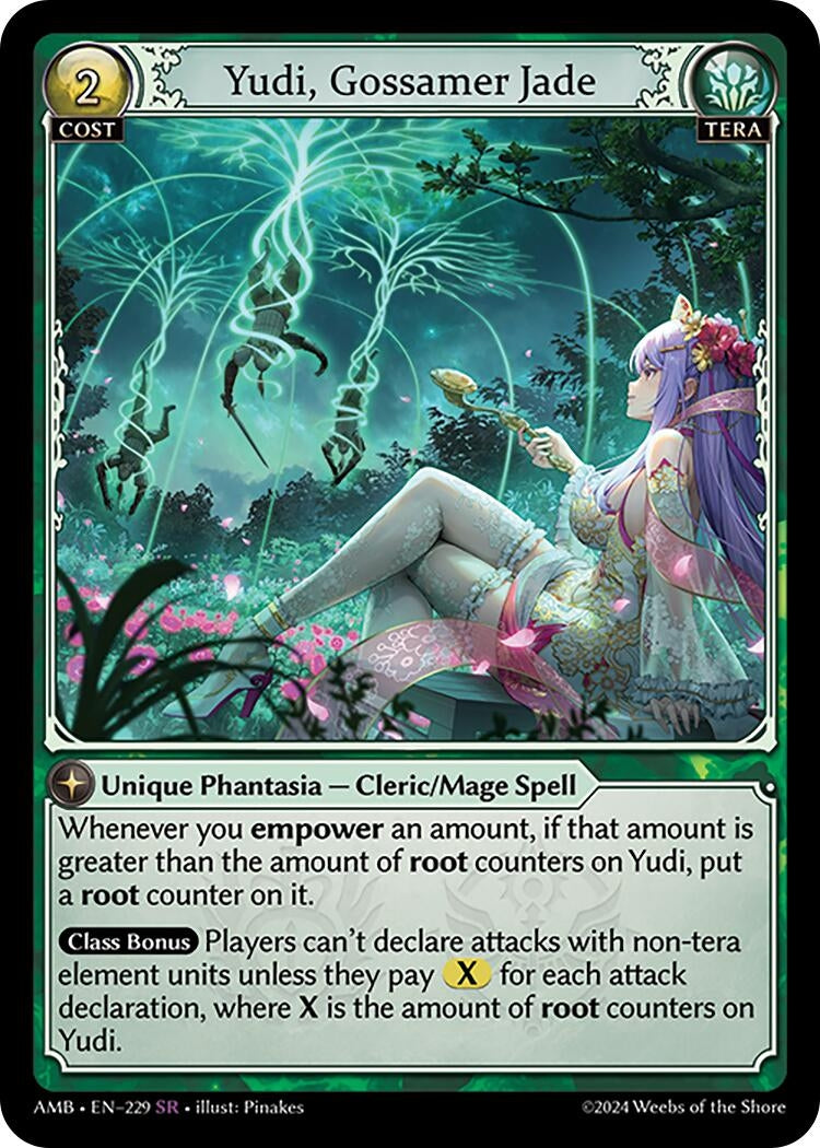 Image for Yudi, Gossamer Jade (Mortal Ambition) (229) - Grand Archive TCG